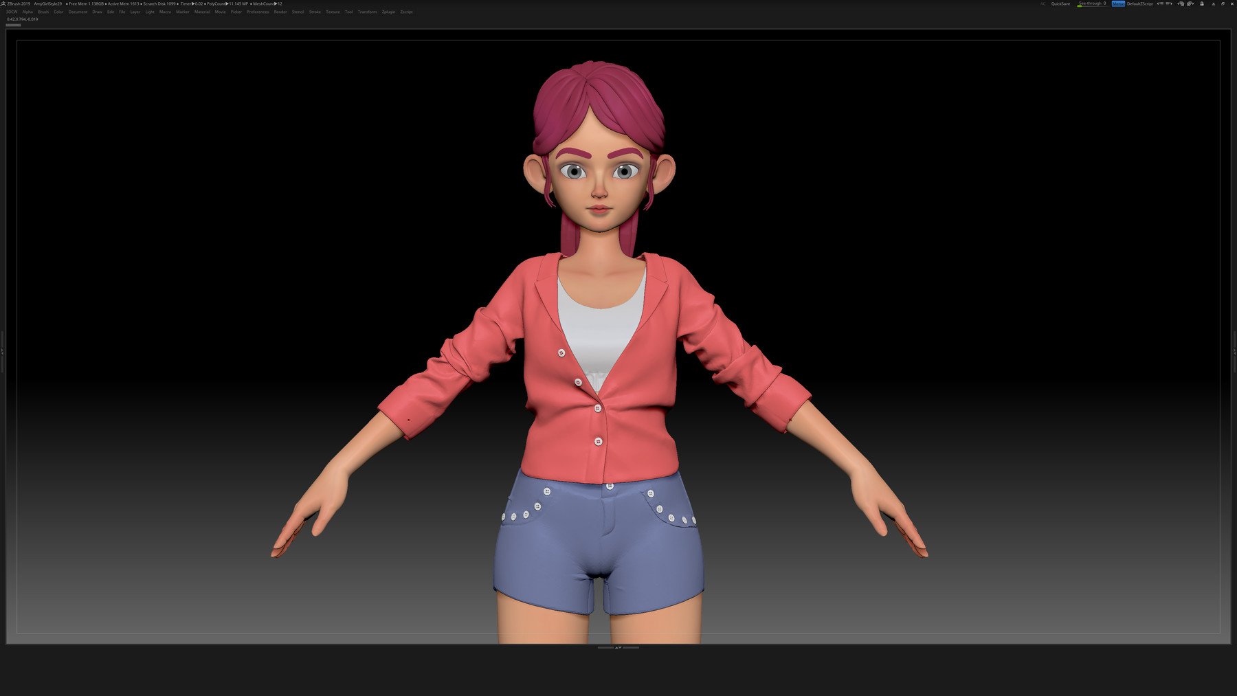 3D Store - ZBrush & Blender Character Models Download - ZBrush Stylized ...