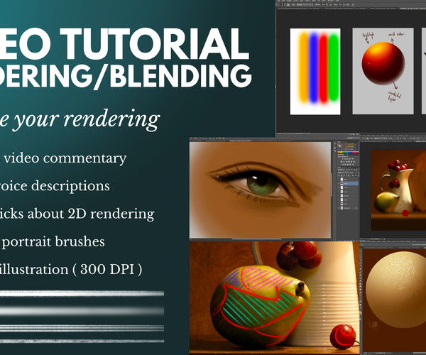 ArtStation - Improve your rendering - Video tutorial | Tutorials