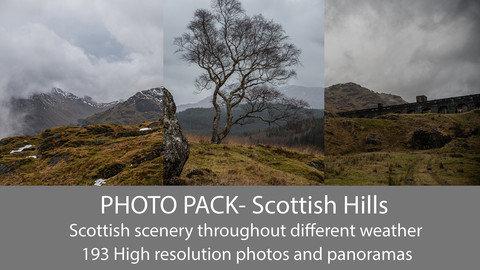 Scotland, Scottish Hills Photo Pack