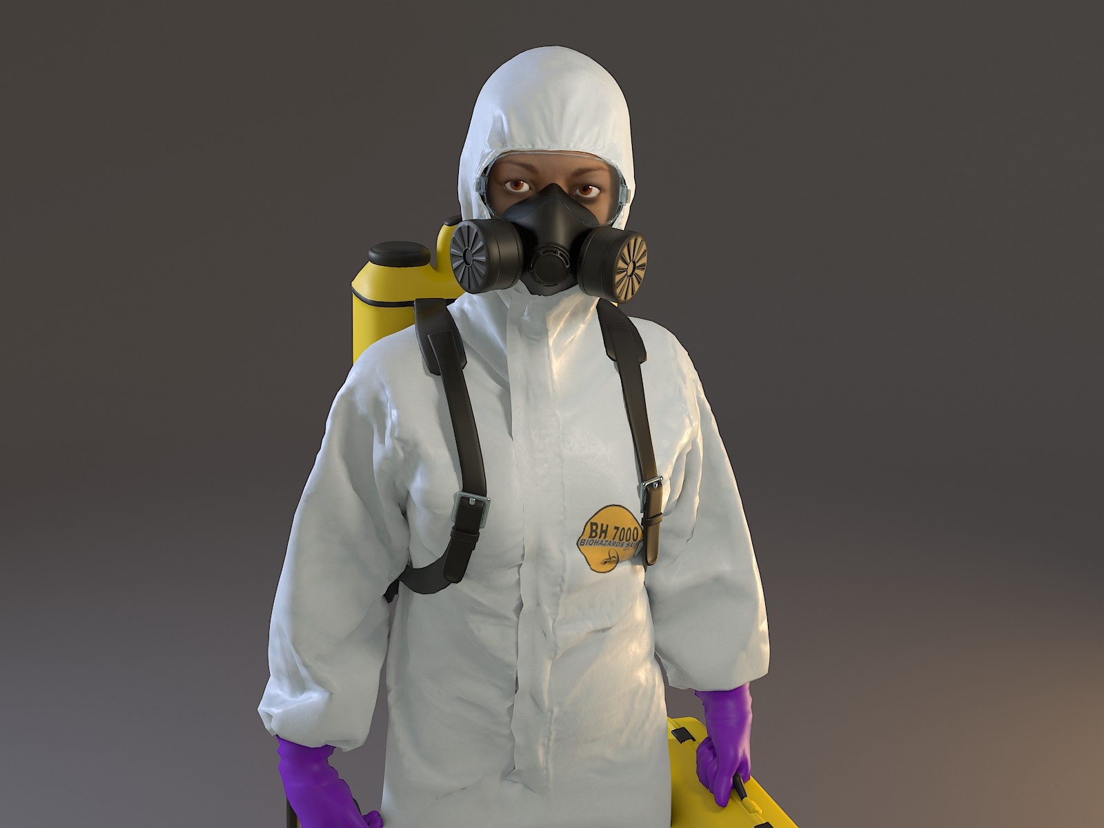 ArtStation - Biohazard Suit Female ACC 2130 005 | Resources