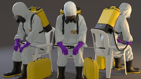 Biohazard Suit Female ACC 2130 010