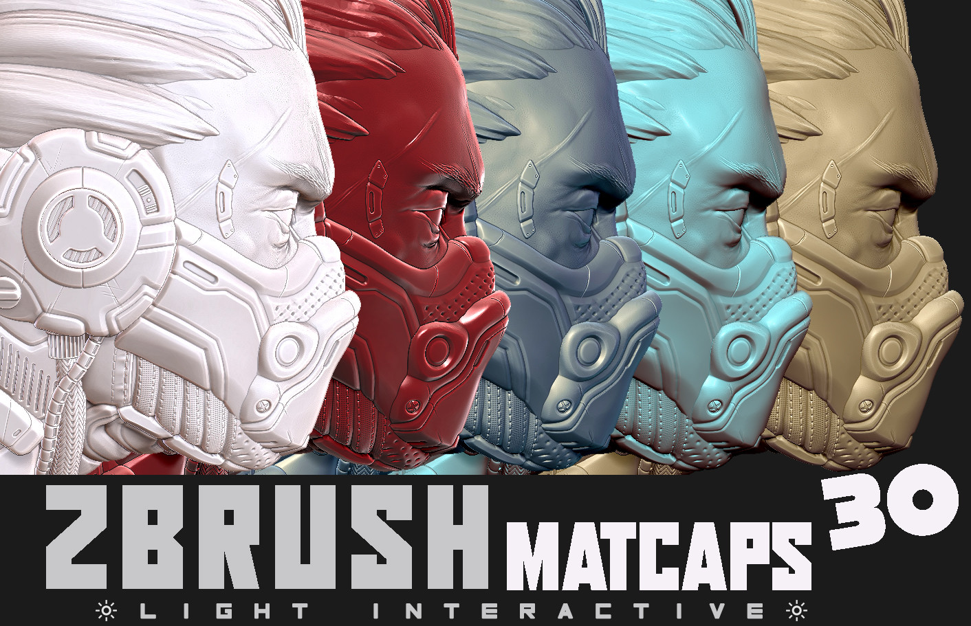 assign different matcaps to subtools zbrush
