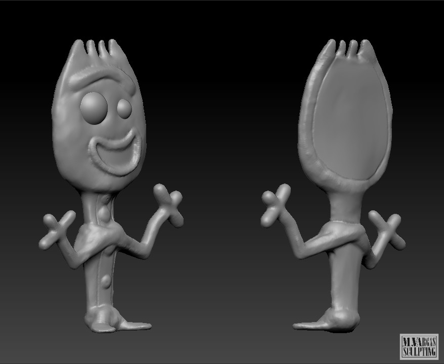 ArtStation - Toy Story Forky