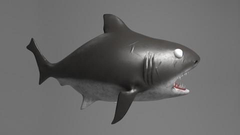 Stylized Cutesy Shark