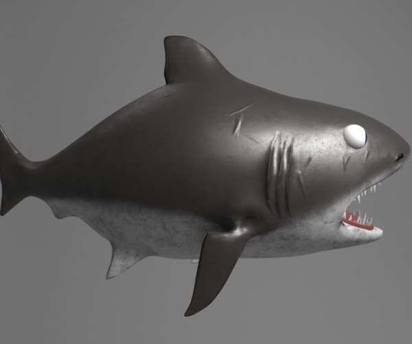 ArtStation - Stylized Cutesy Shark | Game Assets