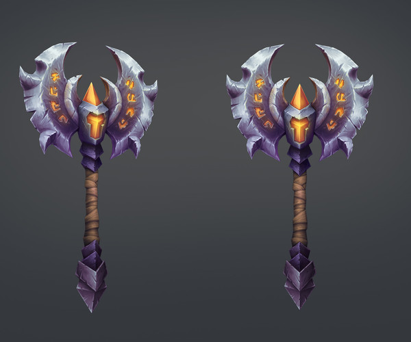 ArtStation - Creating a 3D Hand-Painted Weapon Tutorial | Tutorials