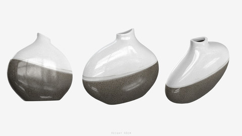 Low-poly PBR Decoration Vase - 004