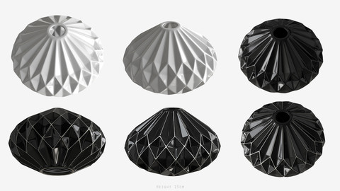 Low-poly PBR Decoration Vase - 017