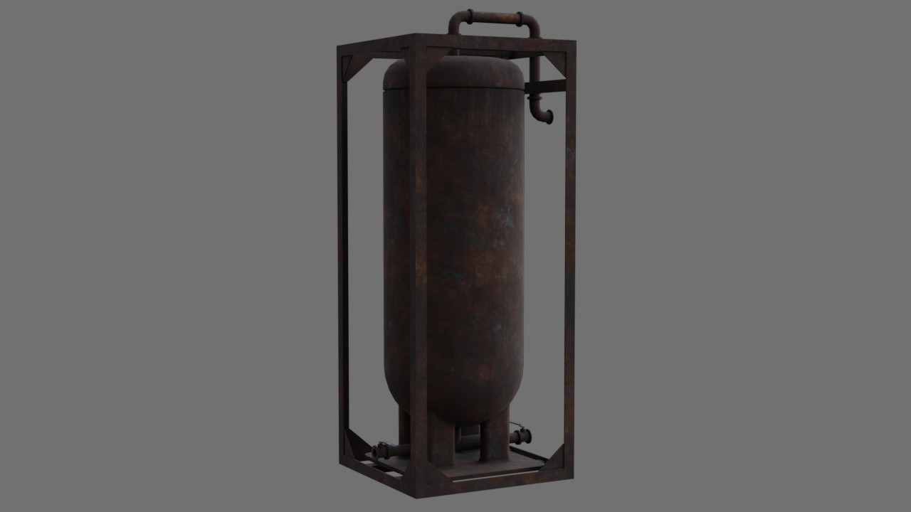 ArtStation Oil Storage 1C Game Assets   File 