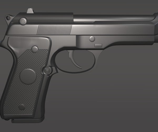 ArtStation - M9 Beretta | Resources