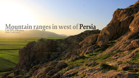 Mountain ranges in west of Persia