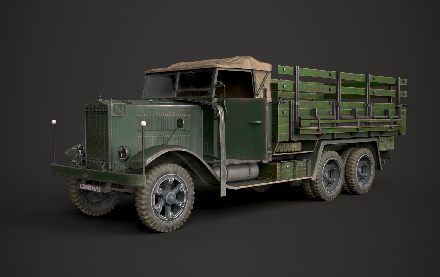 Reynaldo Palomino WW2 German Krupp L3H163 Truck