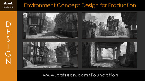 Foundation Art Group - Environment Concept Design for Production with Kevin Jick