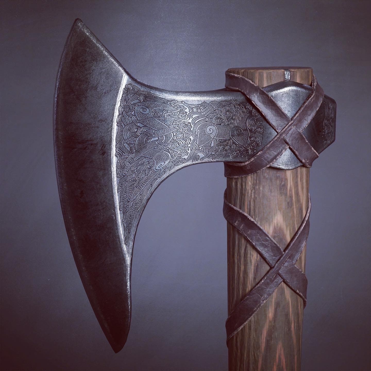 ArtStation - Ragnar Lothbrook's Battle Axe | Game Assets