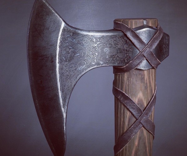 ArtStation - Ragnar Lothbrook's Battle Axe | Game Assets