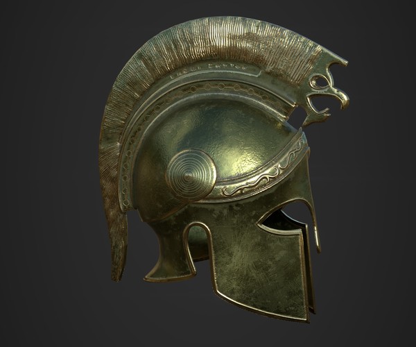 ArtStation - Greek Hoplite helmet (Macedonian 3rd century BC) | Resources