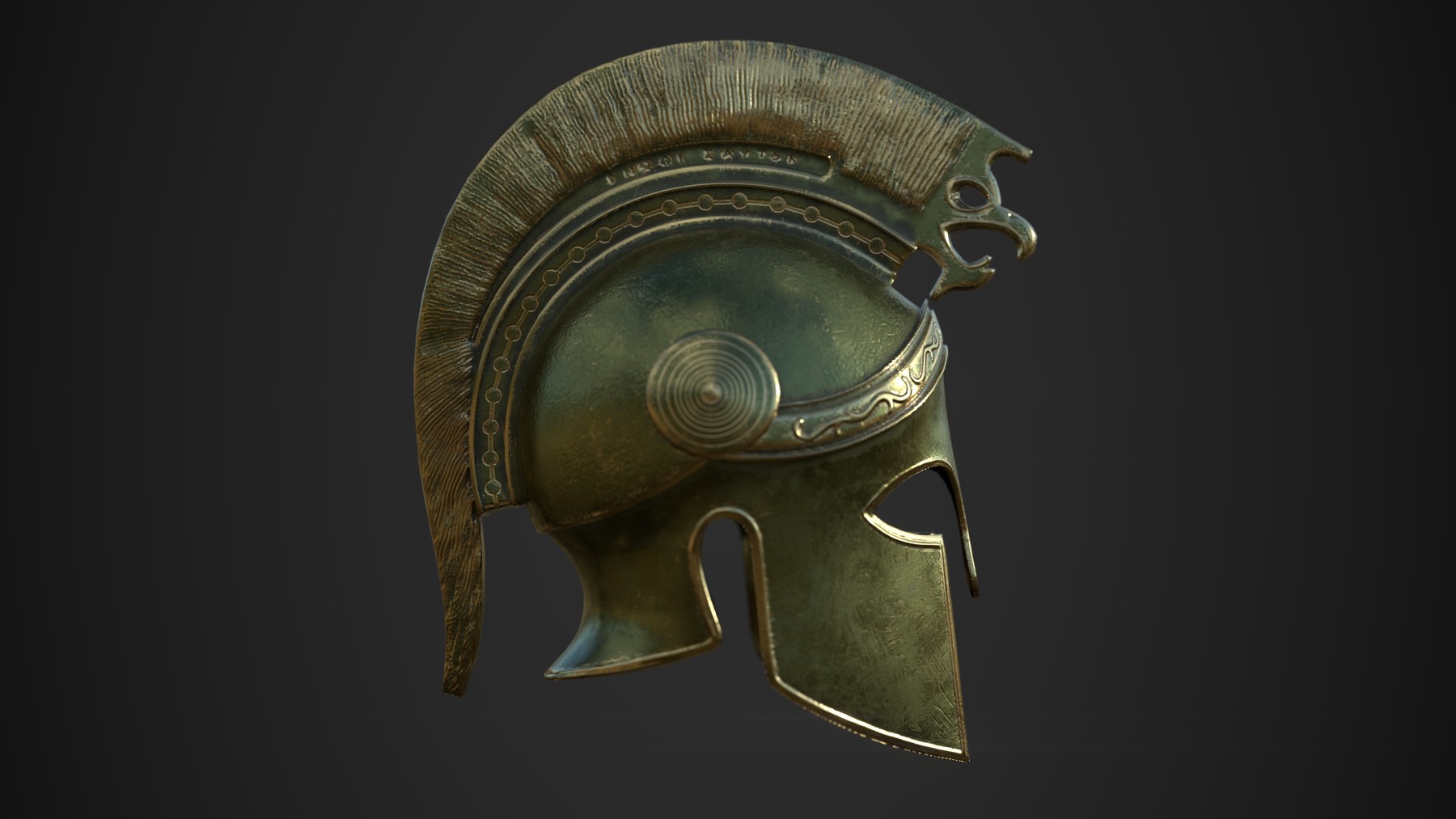 ArtStation - Greek Hoplite helmet (Macedonian 3rd century BC) | Resources