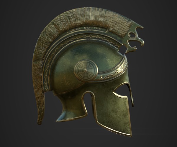 ArtStation - Greek Hoplite helmet (Macedonian 3rd century BC) | Resources