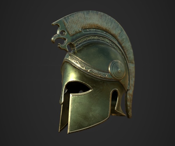 ArtStation - Greek Hoplite helmet (Macedonian 3rd century BC) | Resources