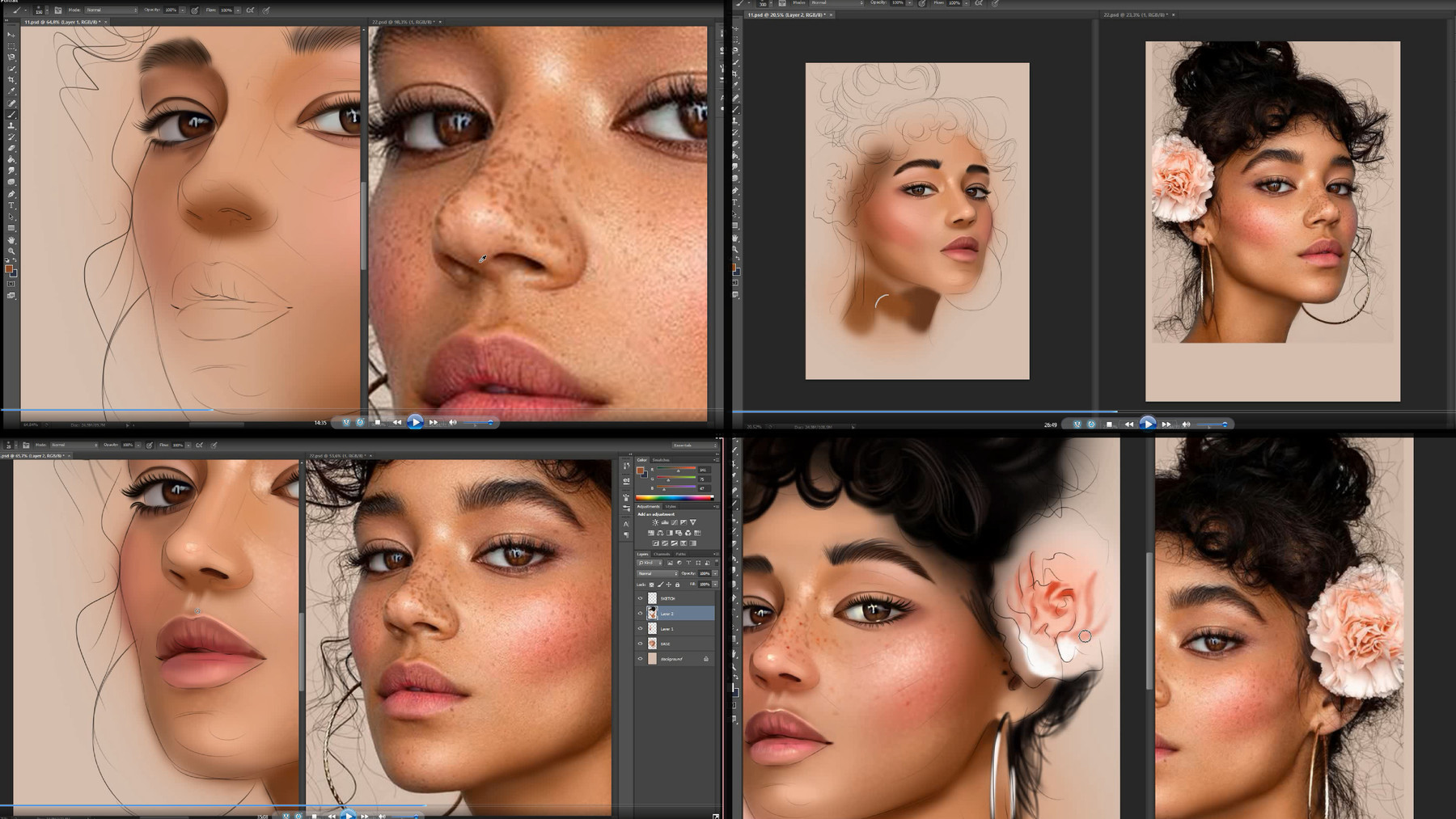 ArtStation - Two - Portrait Video Tutorial Bundle | Tutorials