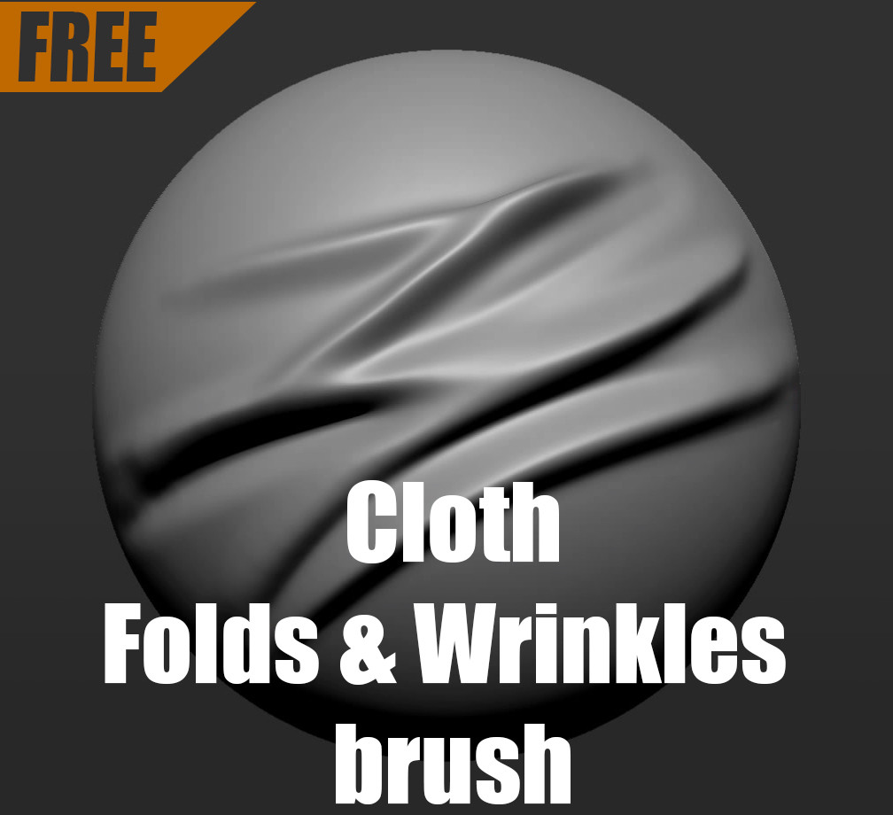 cloth wrinkles zbrush
