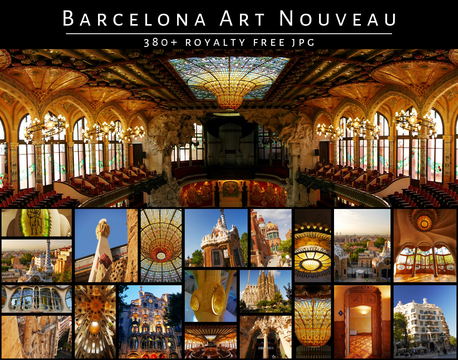 ArtStation - Barcelona Art Nouveau | Resources