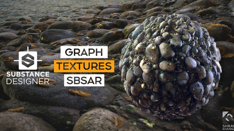 Substance Material I Textures I Riverstones Bed