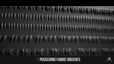 5 Puckering Fabric Brushes