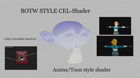 CEL-Shader like BOTW for Blender 2.8-Latest