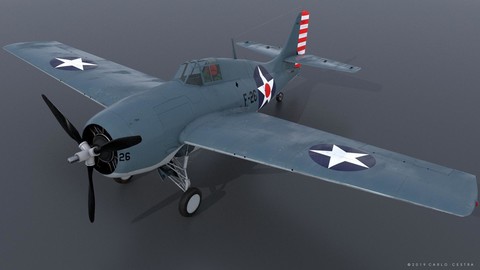 GRUMMAN F4F-3 WILDCAT F26