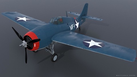 GRUMMAN F4F-3 WILDCAT MF1