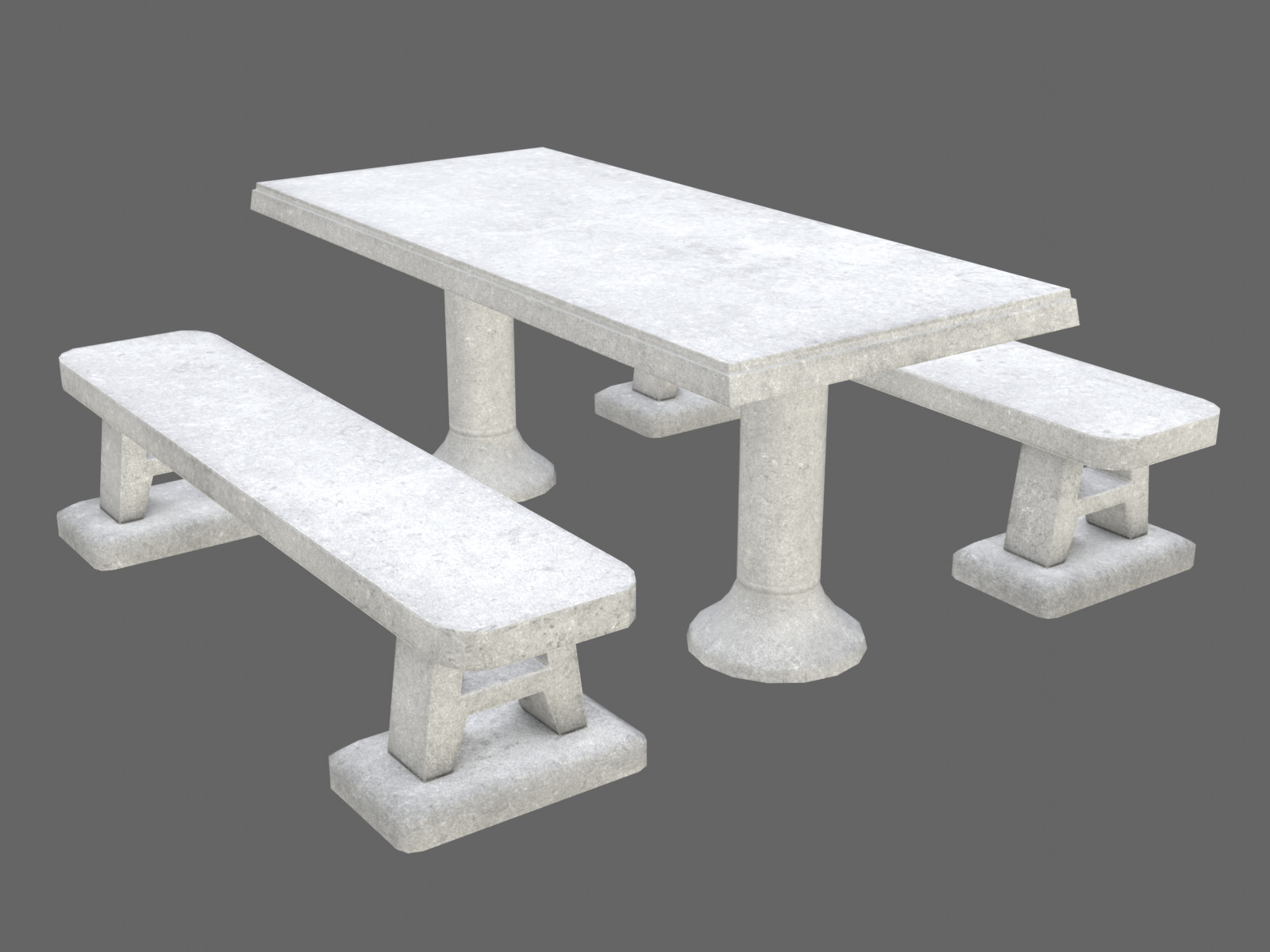 Tomasz Tkaczyk Concrete Picnic Table From Croatia