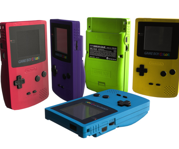 ArtStation - Gameboy Color | Game Assets