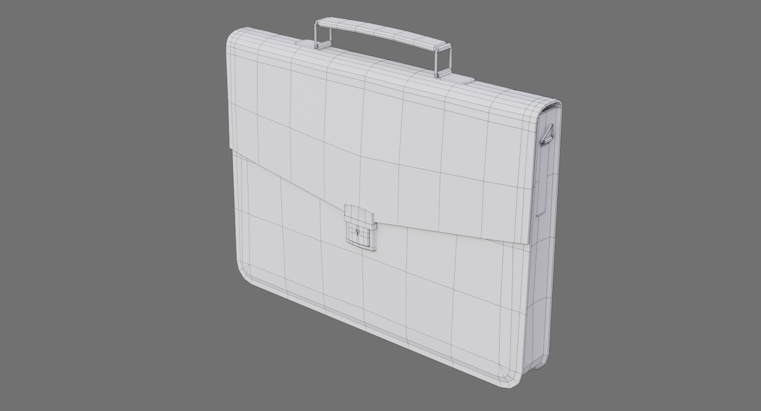 ArtStation Briefcase 1B Game Assets