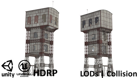 KWK Polska I Coal Mine Shaft Tower