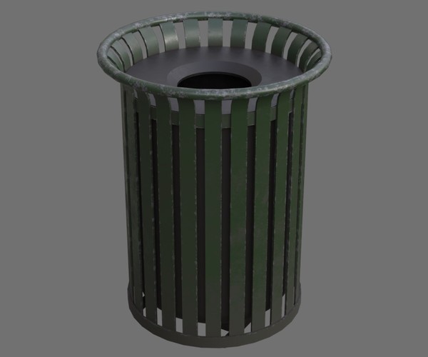 ArtStation Dustbin 4B Game Assets