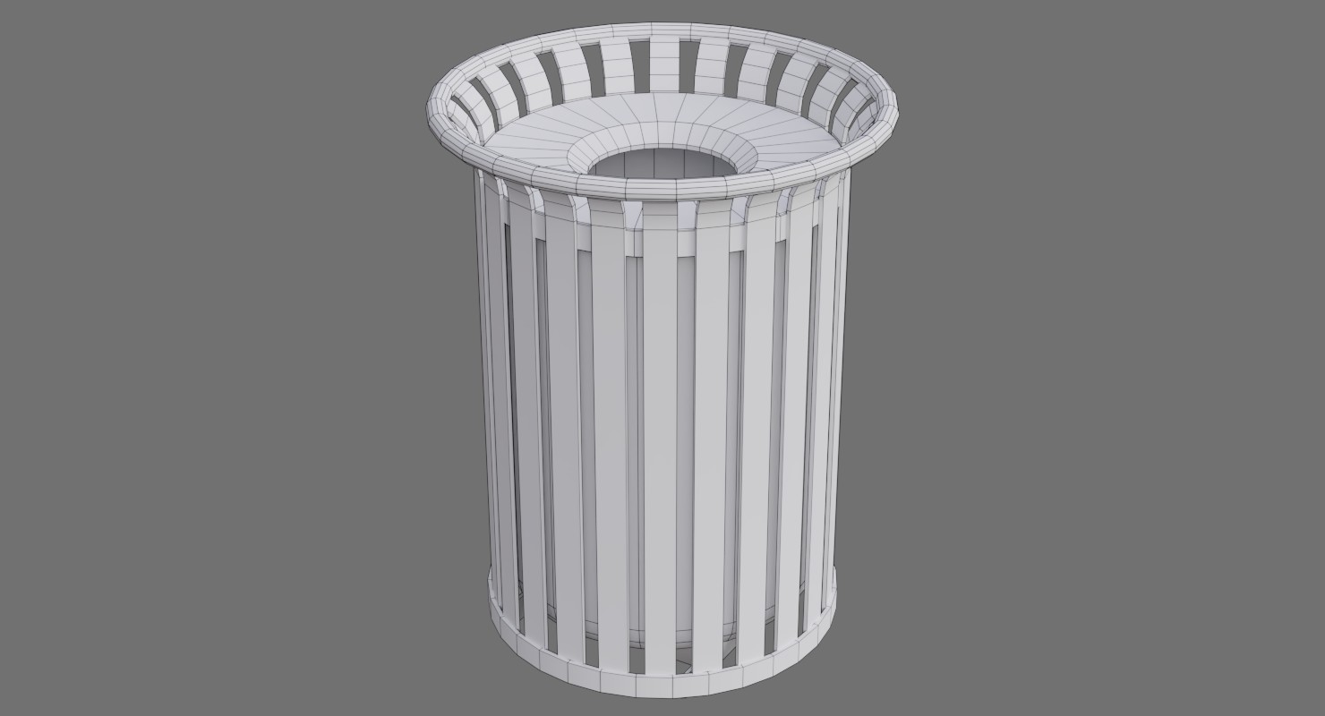 ArtStation Dustbin 4B Game Assets