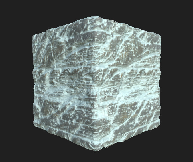 ArtStation - Snowy Rock. | Resources