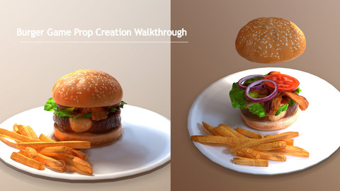 Burger Game Prop Creation Walkthrough