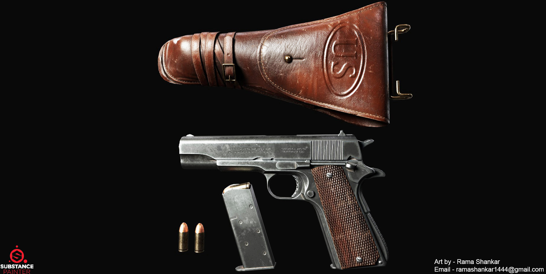 Colt 1911 - ArtStation