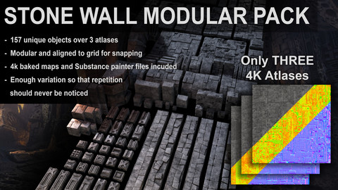 Stone Wall Modular Pack