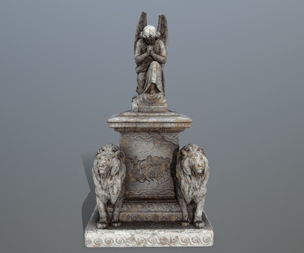 ArtStation Statue_4 Game Assets