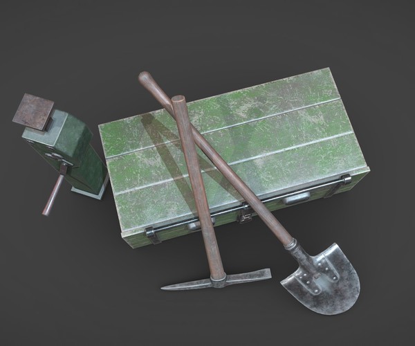 ArtStation - WW2 German Army Tools | Resources