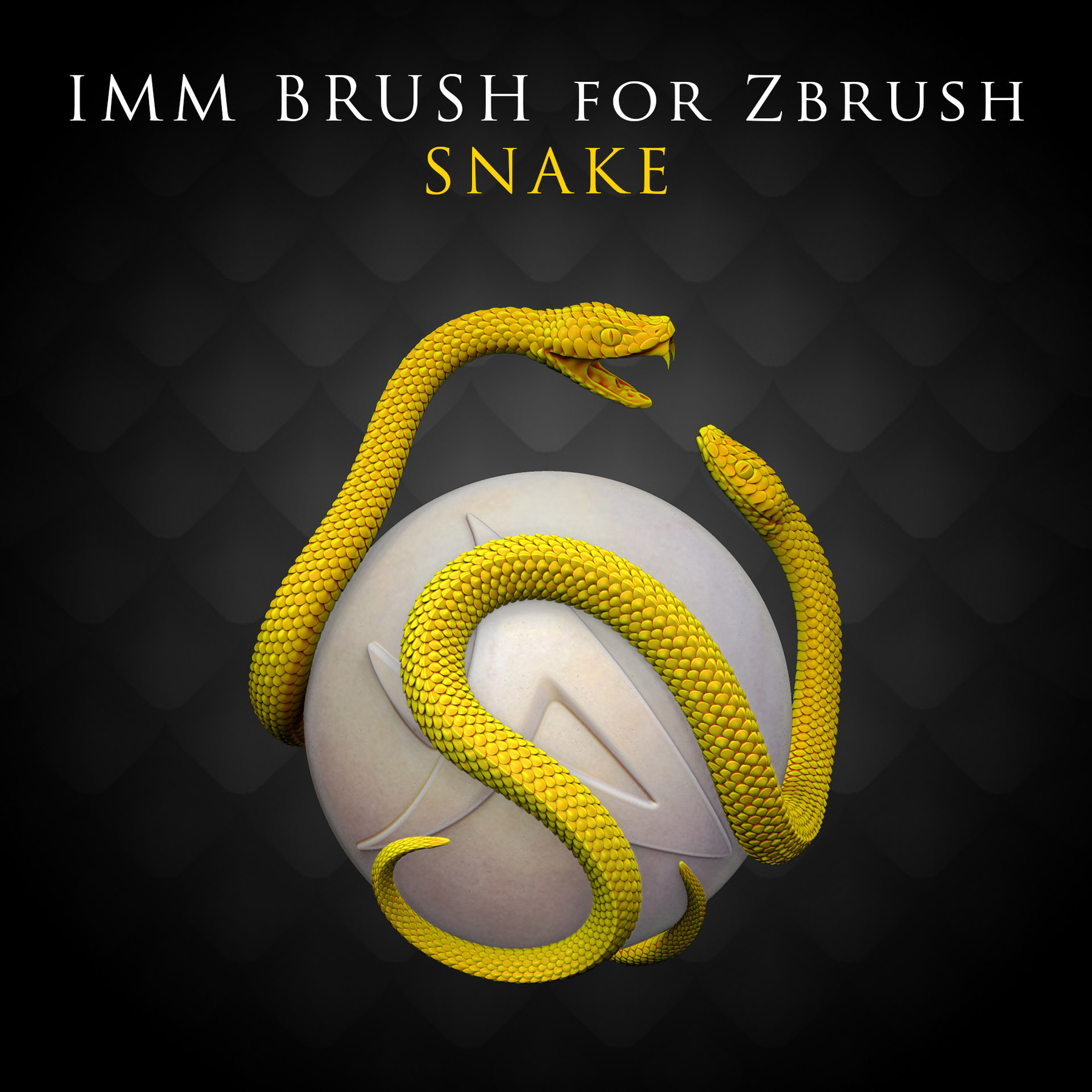 snake brush zbrush