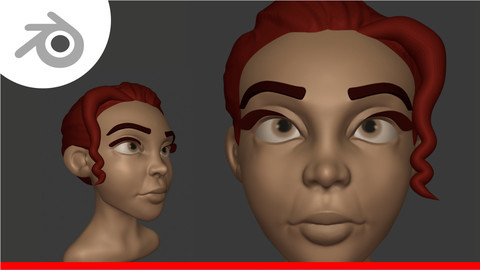 Blender 2.81 Escultura Digital Personagem Cartoon