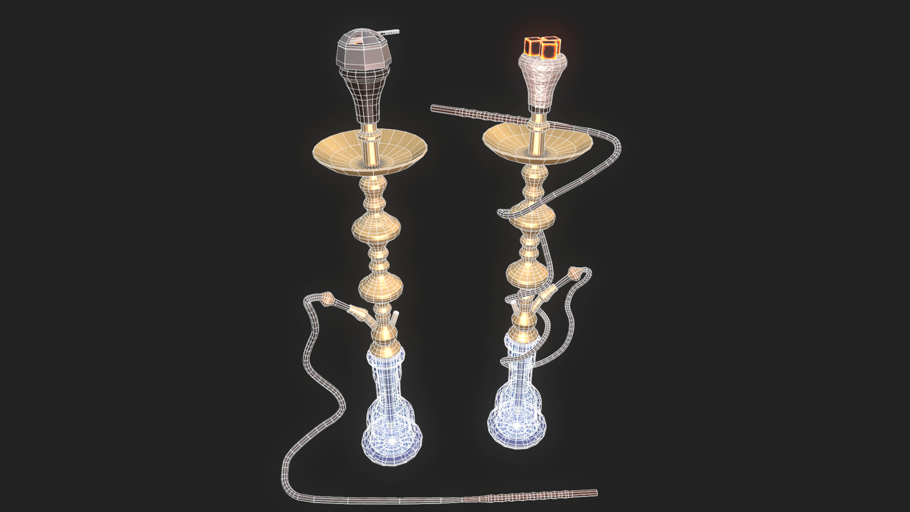 ArtStation Hookah pack Resources