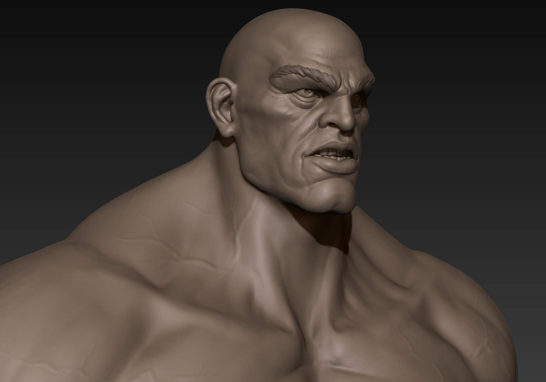 ArtStation - Huge Muscular Man Zbrush | Resources