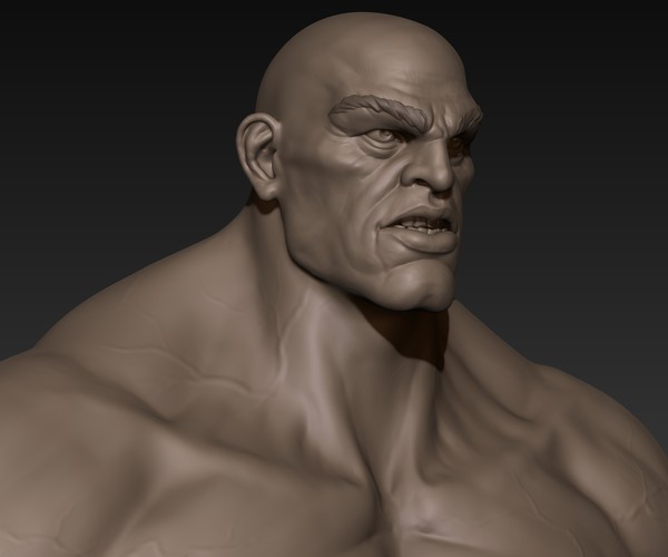 ArtStation - Huge Muscular Man Zbrush | Resources