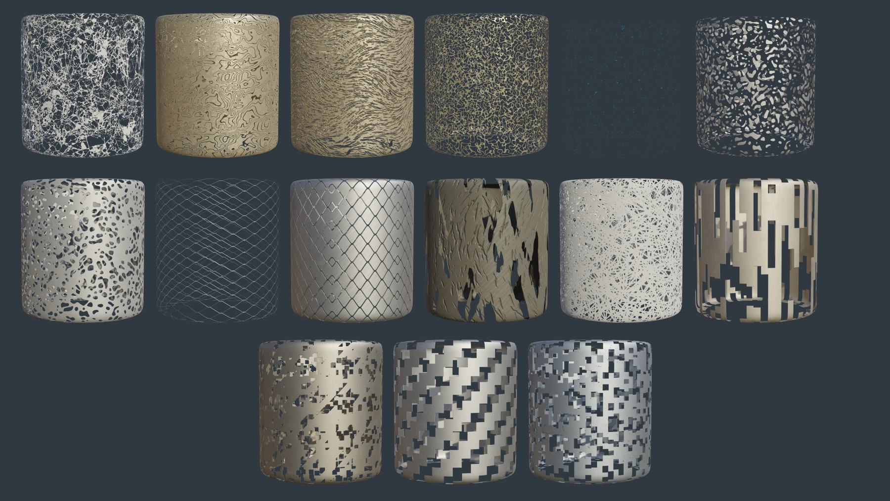 Artstation Abstract Smart Materials Pack Vol1 15 Smart Materials Resources 9758