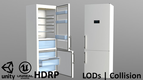 Modern Refridgerator White